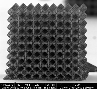 Hollow Titanium Nitride Nanotruss