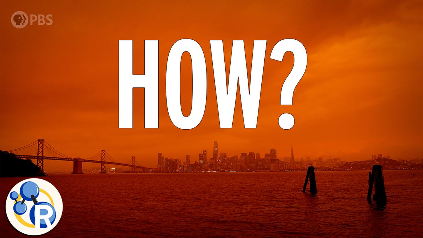 Why is the West Coast Sky Orange? (video)