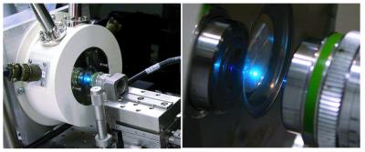 Nanolaser-Optical Setup