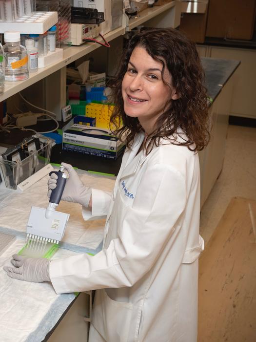 Dr. Lemberg in the lab [IMAGE] EurekAlert! Science News Releases