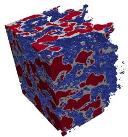 Nanotomography of Electrode