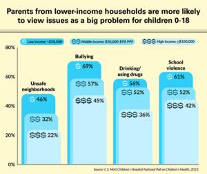 Differences in how parents view children’s health problems