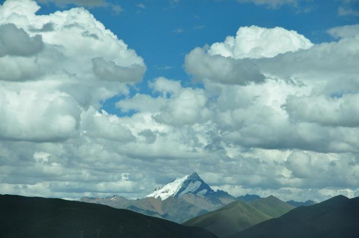 Clouds over the Tibetan Plateau