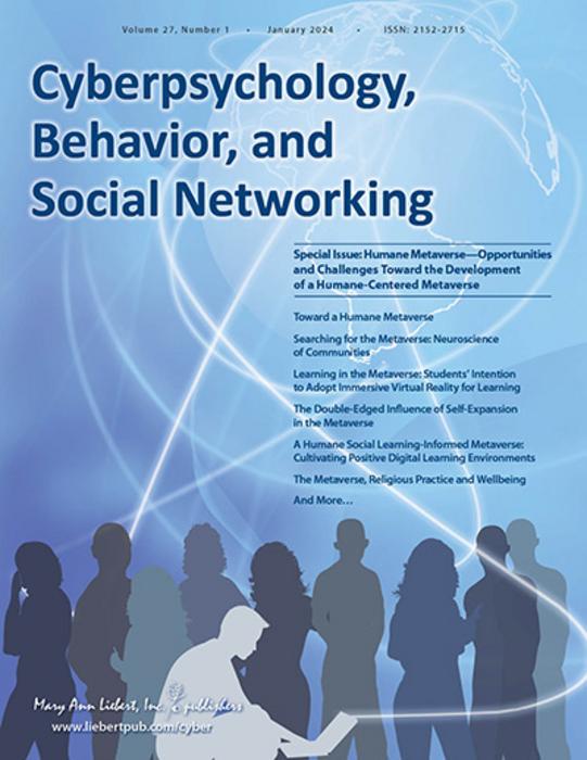 Cyberpsychology, Behavior, and Social Networking