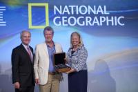 IBM Accepts Chairman's Award from National Geographic Society
