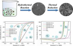 NiFeMo-P-C catalyst synthesis and performance