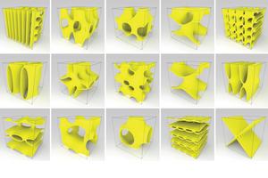 Procedural metamaterials