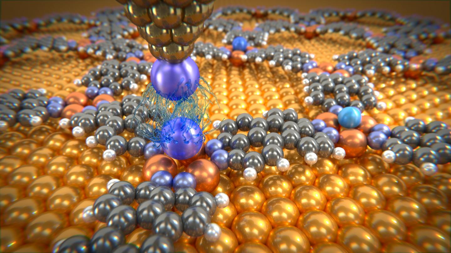Probing Tip with Xenon Atom to Measure van der Waals Forces