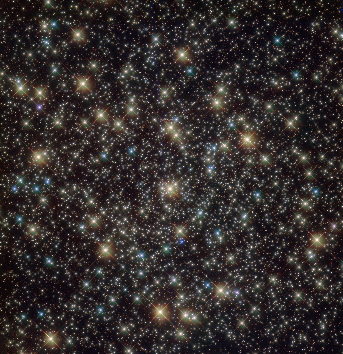 Hubble's Standout Stars Bound Together by Gravity