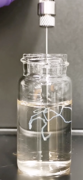 Self-assembling hydrogel