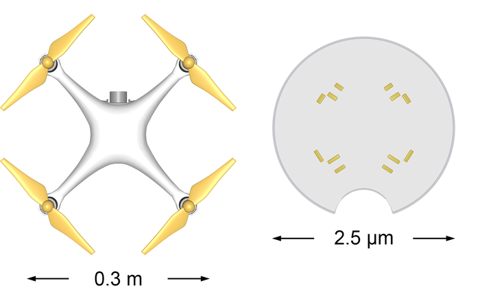 Microdrone vs. Quadrocopter
