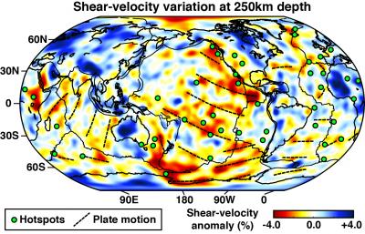 Global Map of Seismic Waves