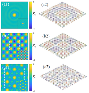 Measurement of the various photonic spin topological structures of the TE mode dominated by magnetic fields.