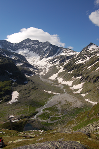 Glacial retreat in the European Alps