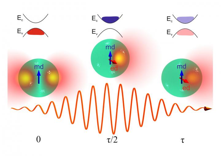 Photoexcitation of a Silicon Nanoparticle by a Femtosecond Laser Pulse