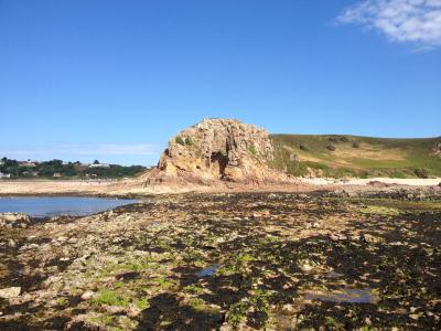 La Cotte Site at Low Tide