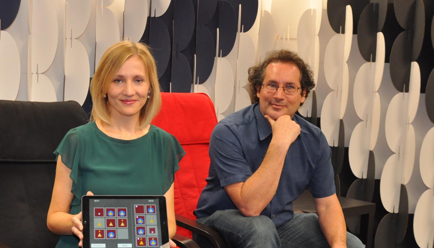 Anja Pahor and Aaron Seitz