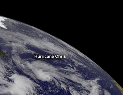 Hurricane Chris Seen by the GOES-13 Satellite