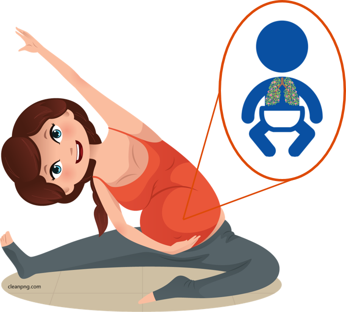 Physical activity during pregnancy is linked to lung function in offspring