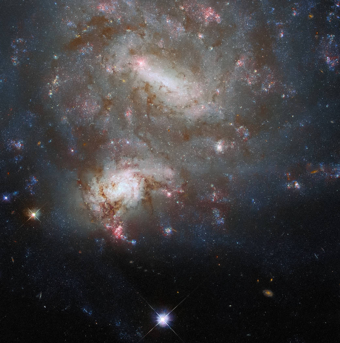 Hubble Observes a Not-So-Close Encounter