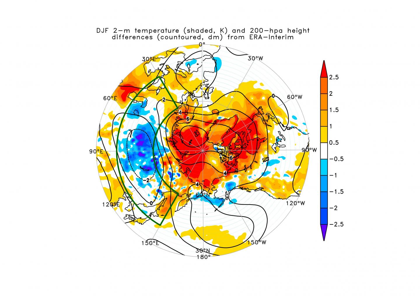 Mean DJF Temperature