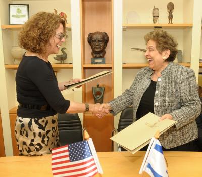 BGU and U. of Miami Sign Collaboration Agreement