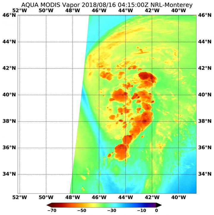 Satellite Data on Ernesto
