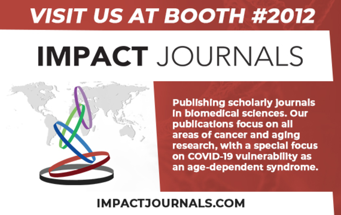 Impact Journals at AACR Annual Meeting 2022