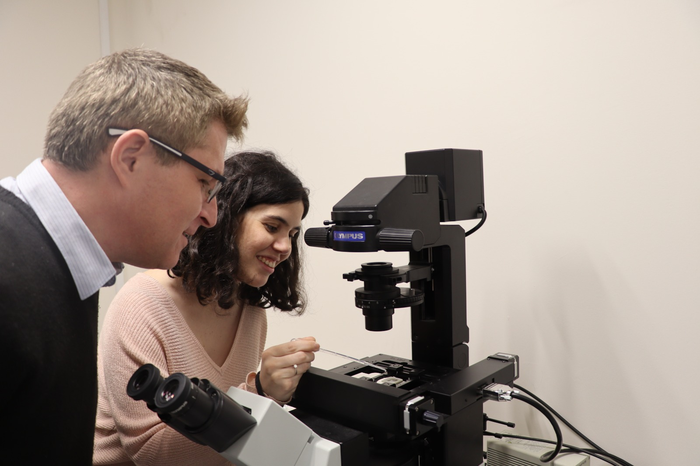 (Left to right): Dr. Amit Sitt & Shiran Ziv Sharabani