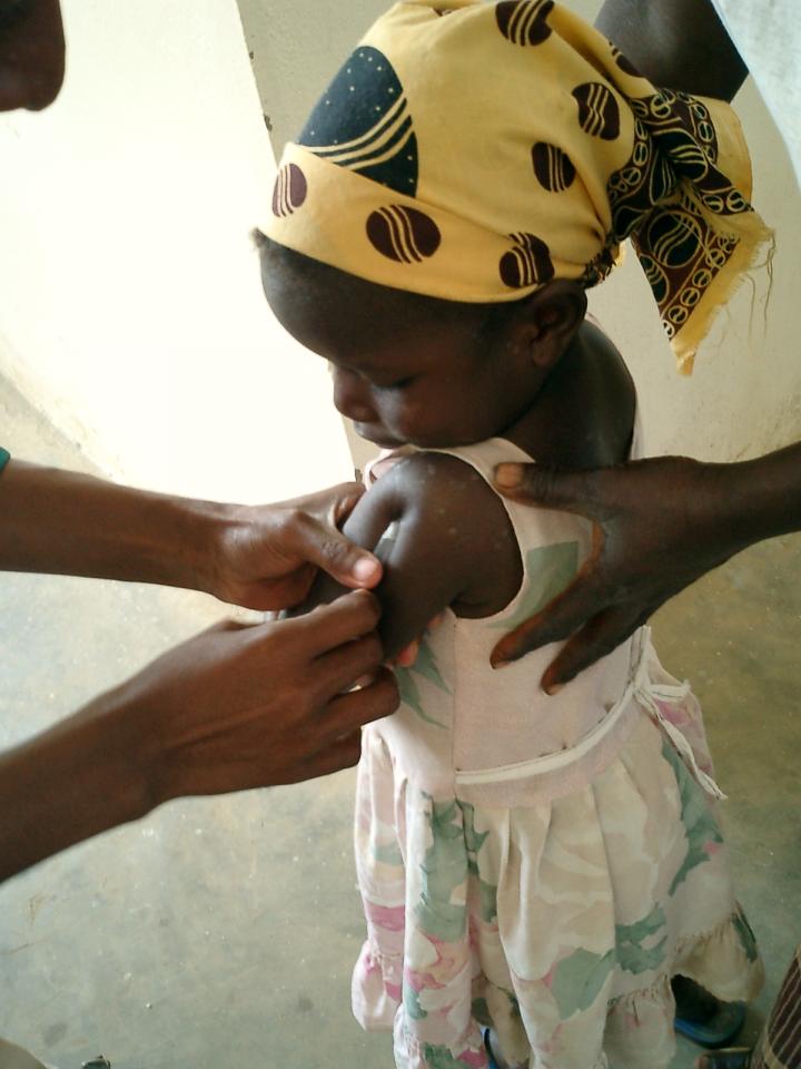 Child Being Vaccinated