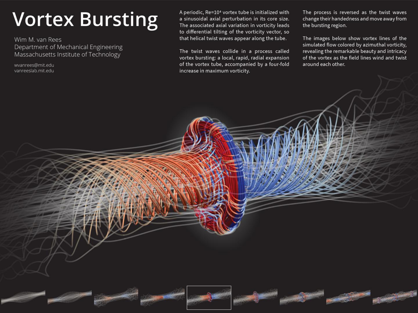 Vortex Bursting [IMAGE] EurekAlert! Science News Releases