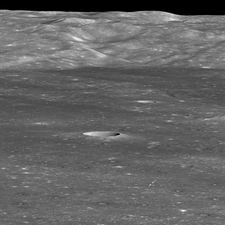 LRO View of Chang'e 4 Site