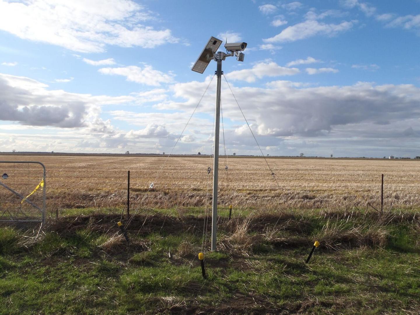 Solar Power for Rainout Shelter