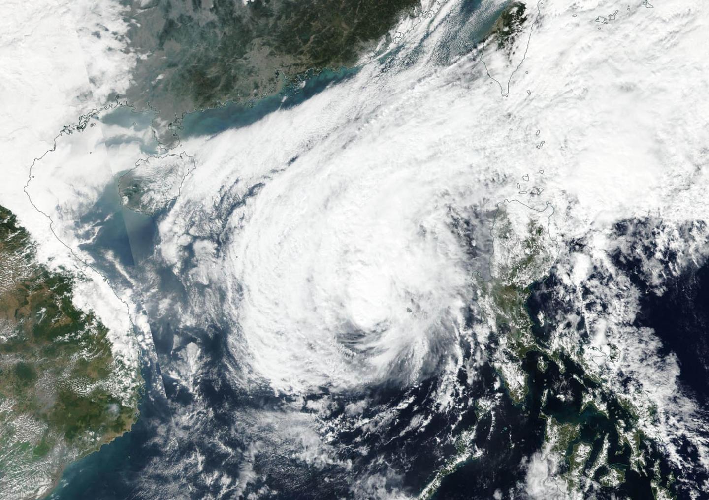 Suomi NPP Image of Phanfone