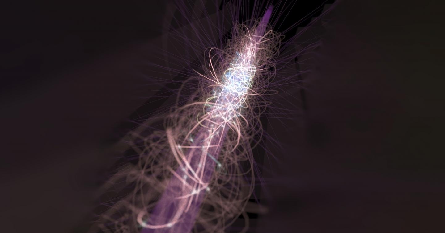 Trapped anti-atoms being cooled