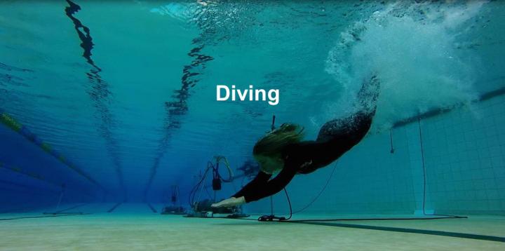 Researcher Rebecca Wellard Diving During the Study