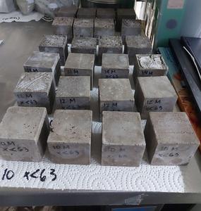 Taal volcanic ash made into geopolymer suitable for radiation shielding