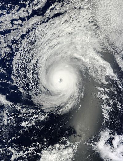 MODIS Image of Iselle
