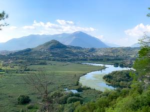 The Central Apennines in Italy