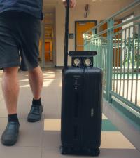 Smart Suitcase Helps Blind Navigate Airports