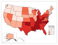 New State Level Data Demonstrate Geographical Variation in 10-Year Cardiovascular Risk (2 of 2)