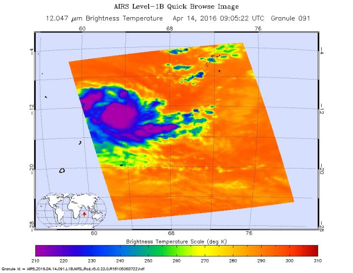 AIRS Image of Fantala