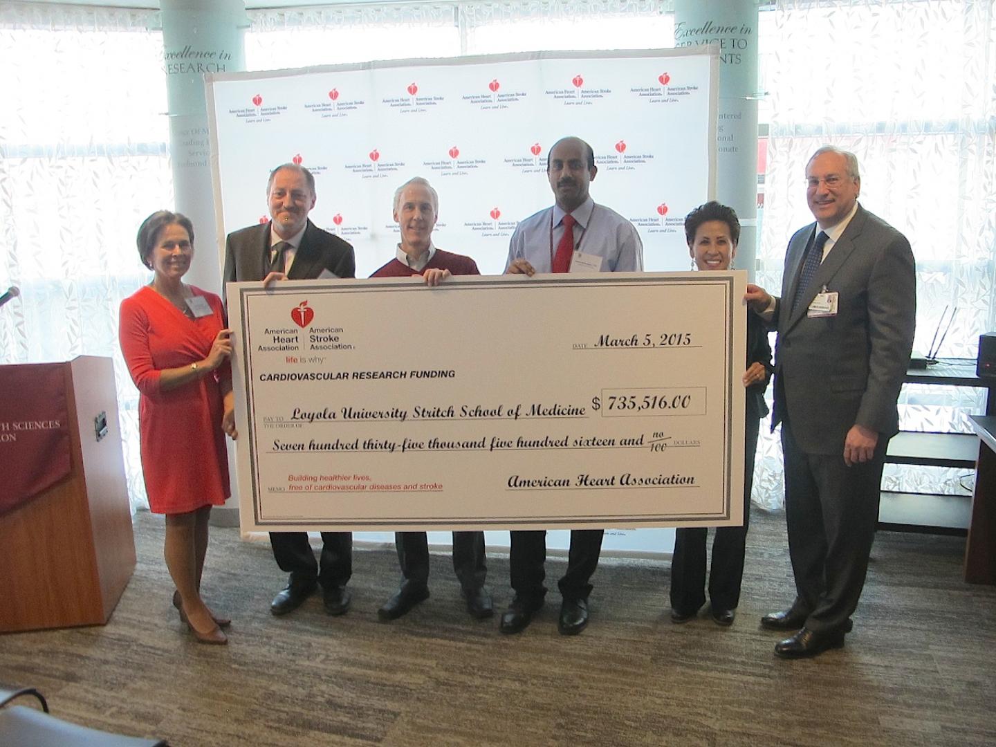 AHA Awards Loyola $735,516 for Cardiac Research