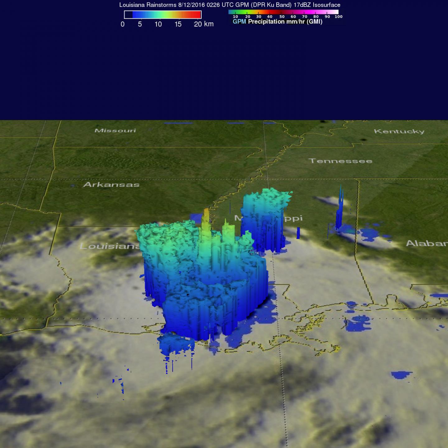 Rainfall Measurements from GPM
