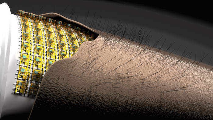Artificial electronic skin (e-skin)