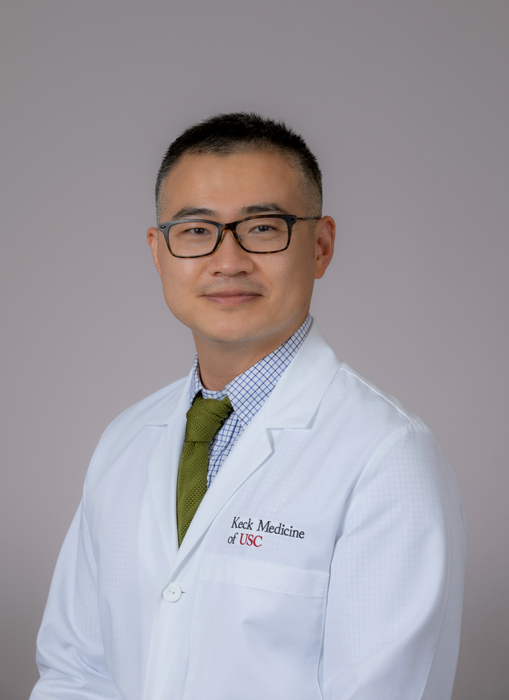 Bing Zhang, MD, is a gastroenterologist with Keck Medicine of USC and co-lead author of the study.