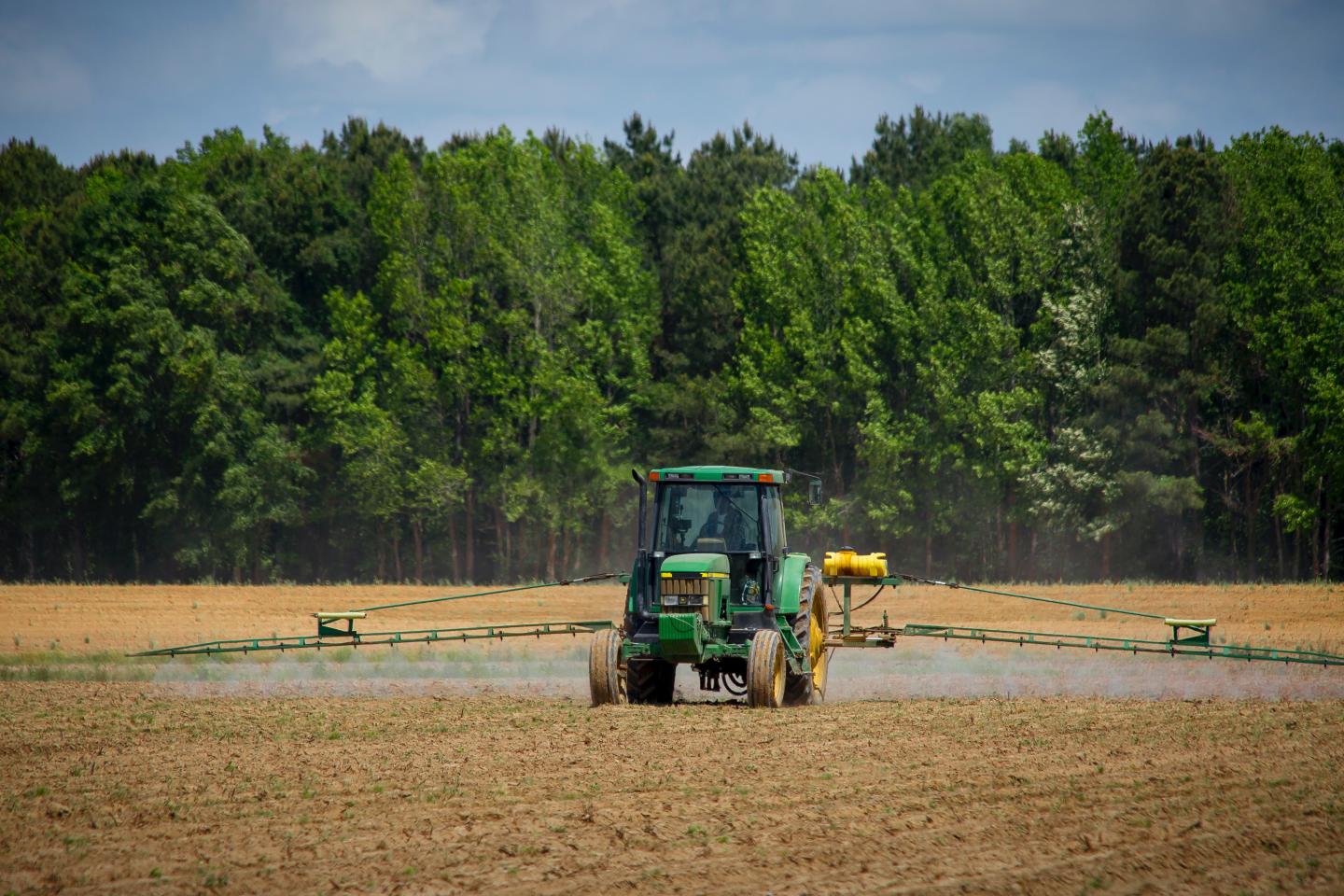 Tractor on Field