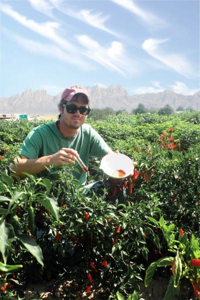 Student with Carotenoids