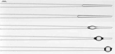 Droplets on Glass Fibers