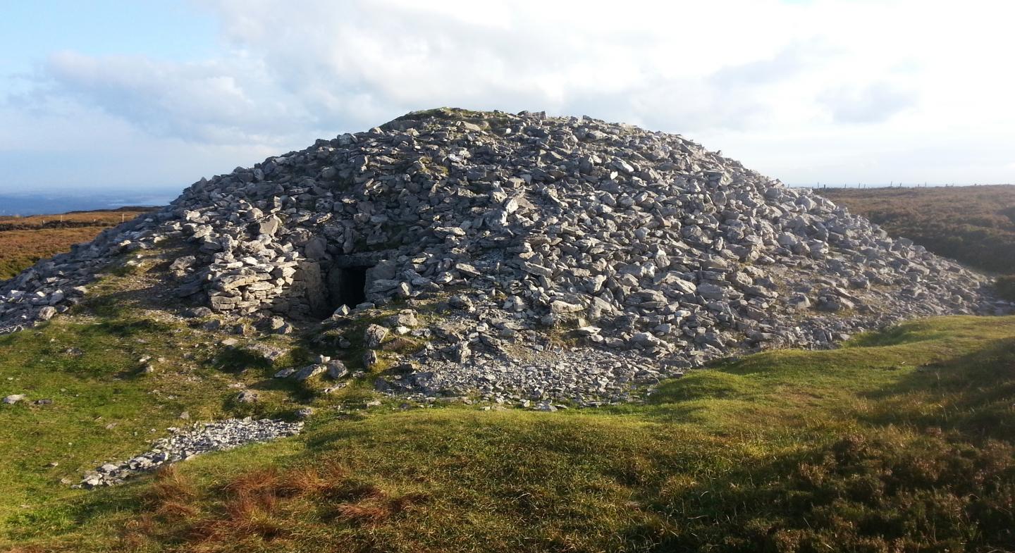 A Carrowkeel Complex Funeral Cairn in Ireland